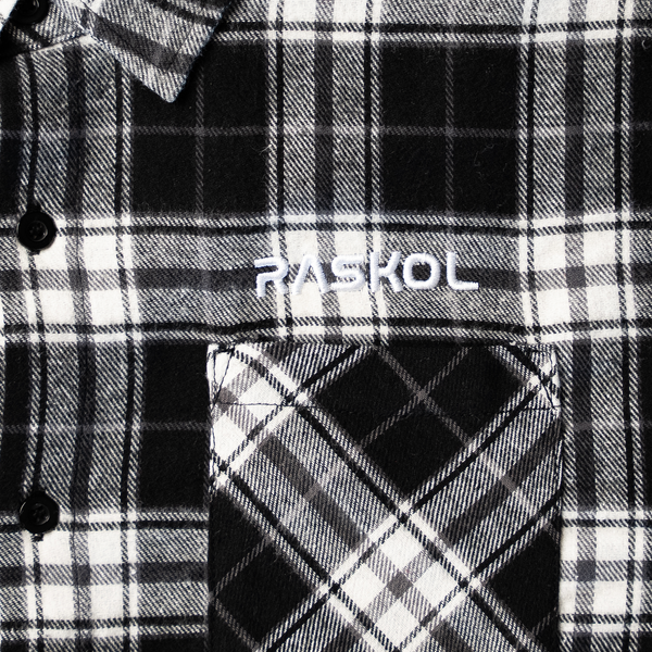 Bad Boy Gym Flannel (Boulder Black) *LIMITED EDITION* Raskol Apparel