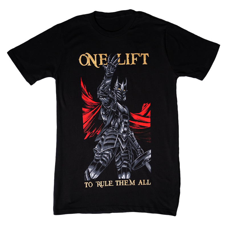 ONE LIFT TO RULE THEM ALL (PREMIUM OVERSIZED TEE)