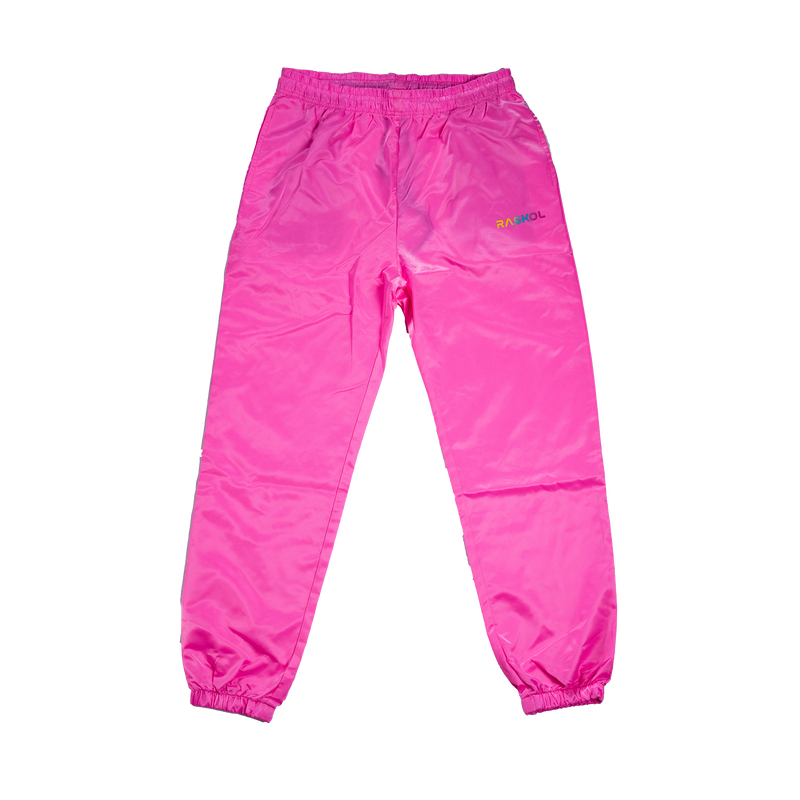 RASKOL Athletic Windbreaker Bottom (Pink)