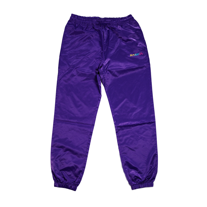 RASKOL Athletic Windbreaker Bottom (Purple)