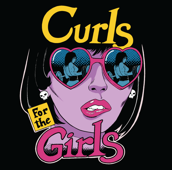 CURLS For The GIRLS (Pink Crop Top Tank LIMITED Edition) – Raskol Apparel