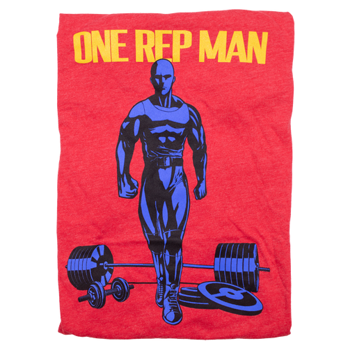 One Rep Man (Red Tee) *Fitted Tee*