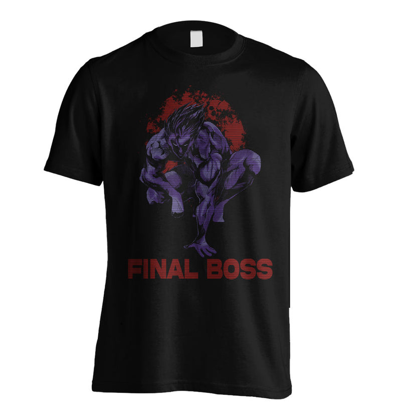 Final Boss (Black Fitted Tee)