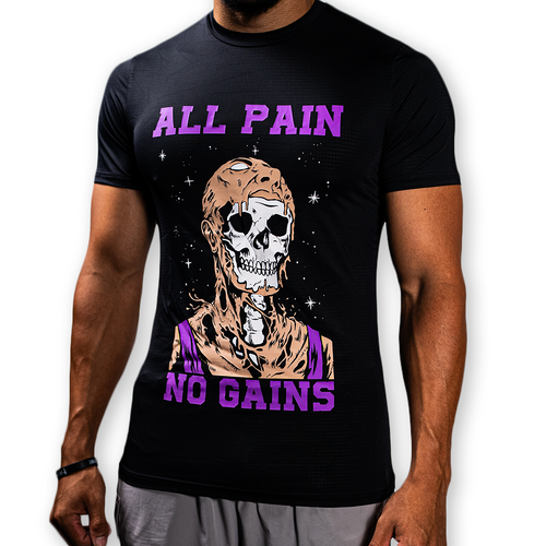 All Pain. No Gains. MUSCLE TEE (LIMITED EDITION) *Read Sizing Chart*