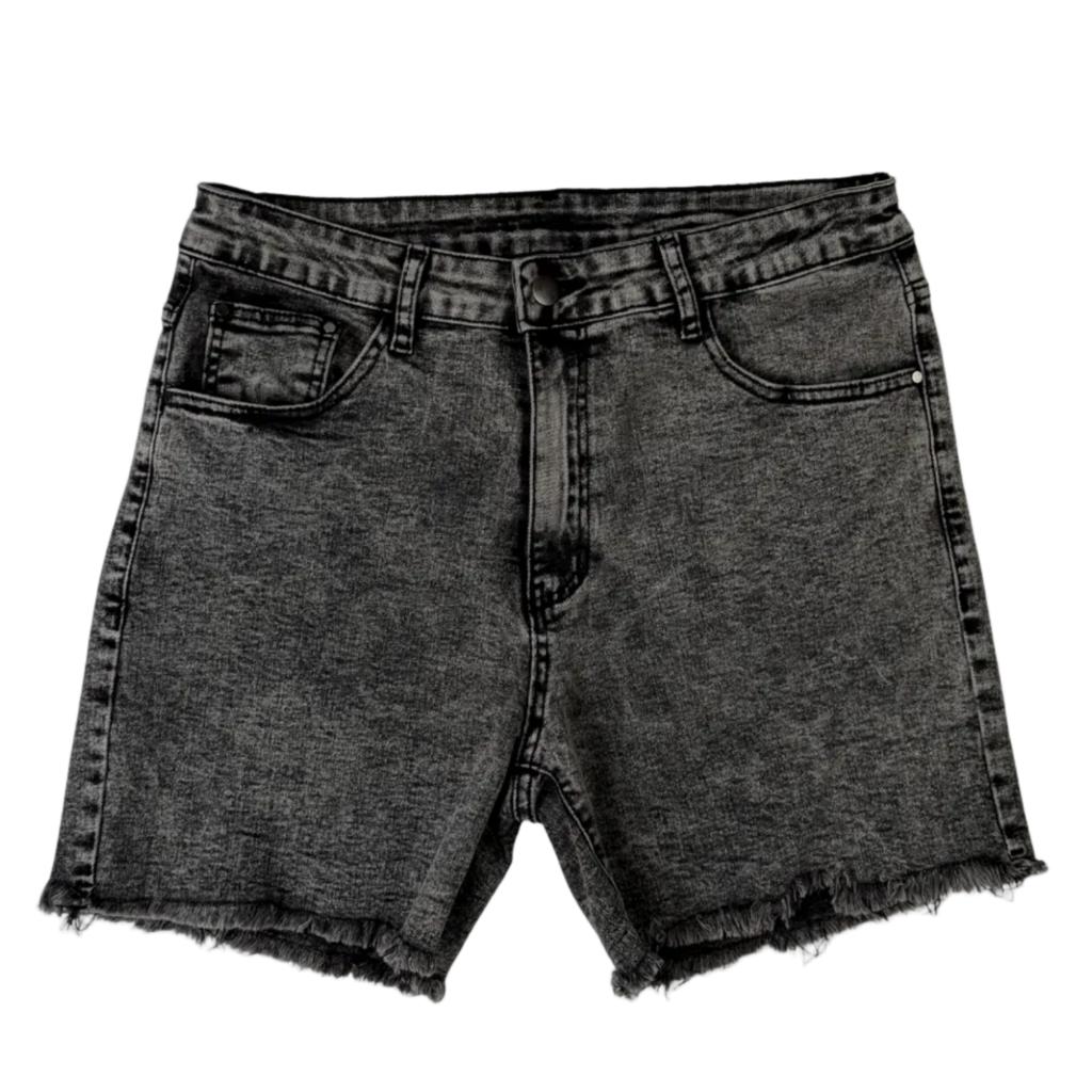 ACID WASH JORTS (BLACK Limited Edition)