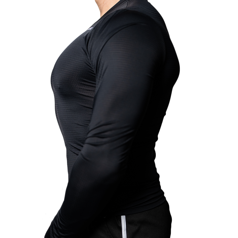 RASKOL LONG SLEEVE MUSCLE TEE (BLACK LIMITED EDITION) *Read Sizing Chart*