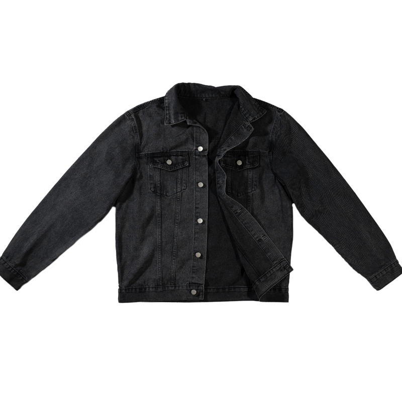 Miss Shop Denim Jacket In Washed Black | MYER