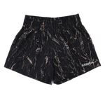 BLACK MARBLE DUMPYS SHORTS (5" Inseam)