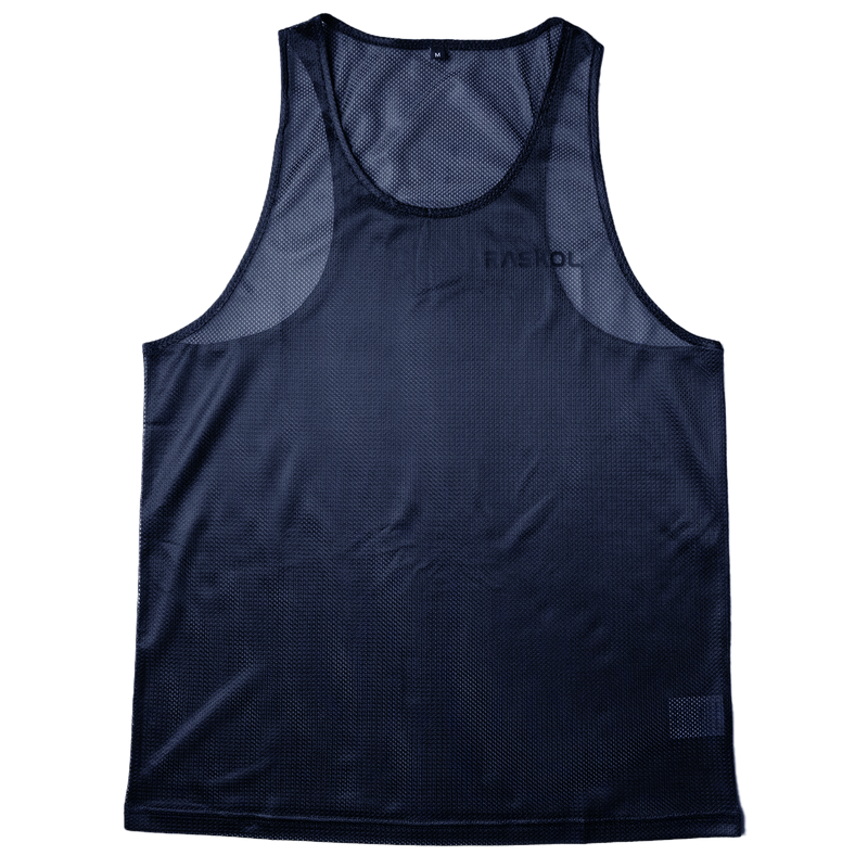 RASKOL Navy Blue MESH Tank Top (LIMITED EDITION)