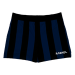 RASKOL Blue Striped Bodybuilding Compression Shorts