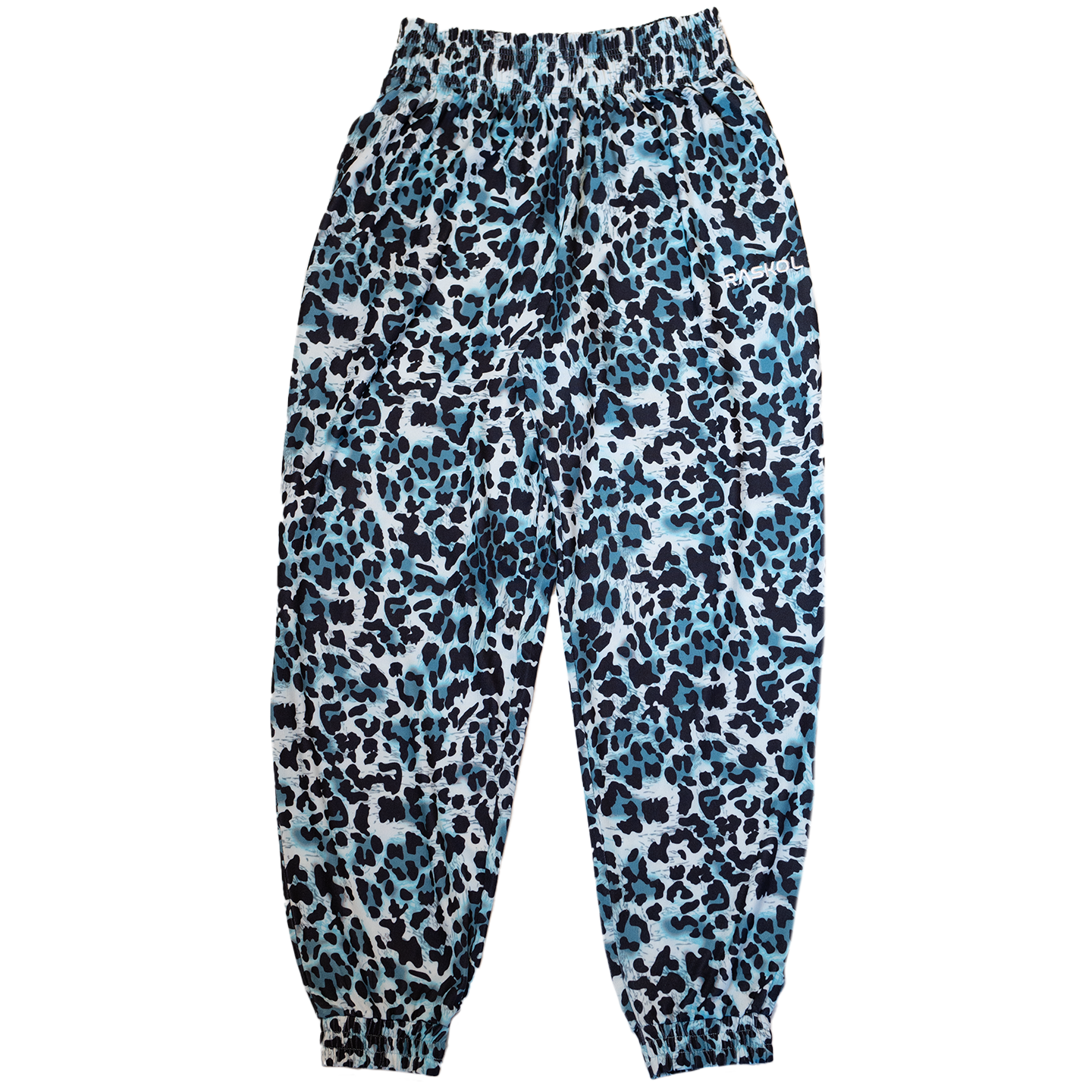 SILK DUMP COVERS (TEAL LEOPARD Parachute Pants) – Raskol Apparel