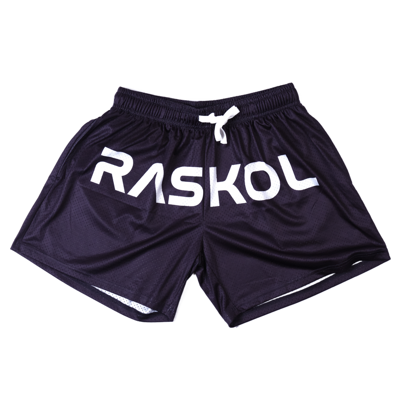 RASKOL MESH SHORTS (CHARCOAL) 5