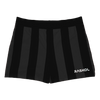 RASKOL Charcoal Striped Bodybuilding Compression Shorts