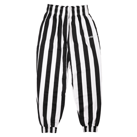 DUMP COVER 2.0 (WHITE STRIPED Parachute Pants) – Raskol Apparel DUMP COVER 2.0 (WHITE STRIPED Parachute Pants) – Raskol Apparel