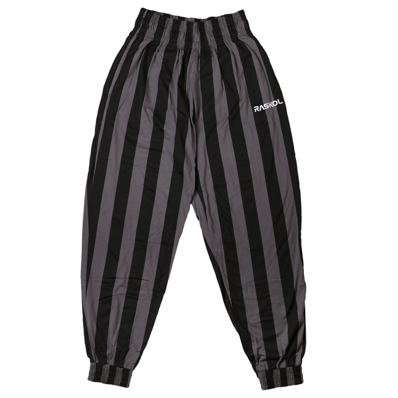 DUMP COVER 2.0 (CHARCOAL STRIPED Parachute Pants)