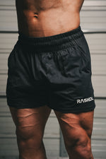 PLAIN BLACK DUMPYS SHORTS (5" Inseam)