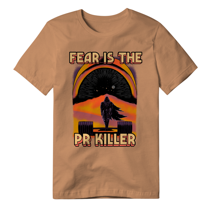 FEAR IS THE PR KILLER (SAND PREMIUM OVERSIZED TEE)