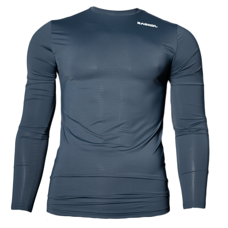 RASKOL LONG SLEEVE MUSCLE TEE (GRAY LIMITED EDITION) *Read Sizing Chart*