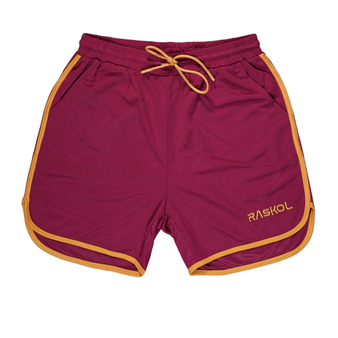 MAGNUM Burgundy Classic Shorts (NEW 5" INSEAM)