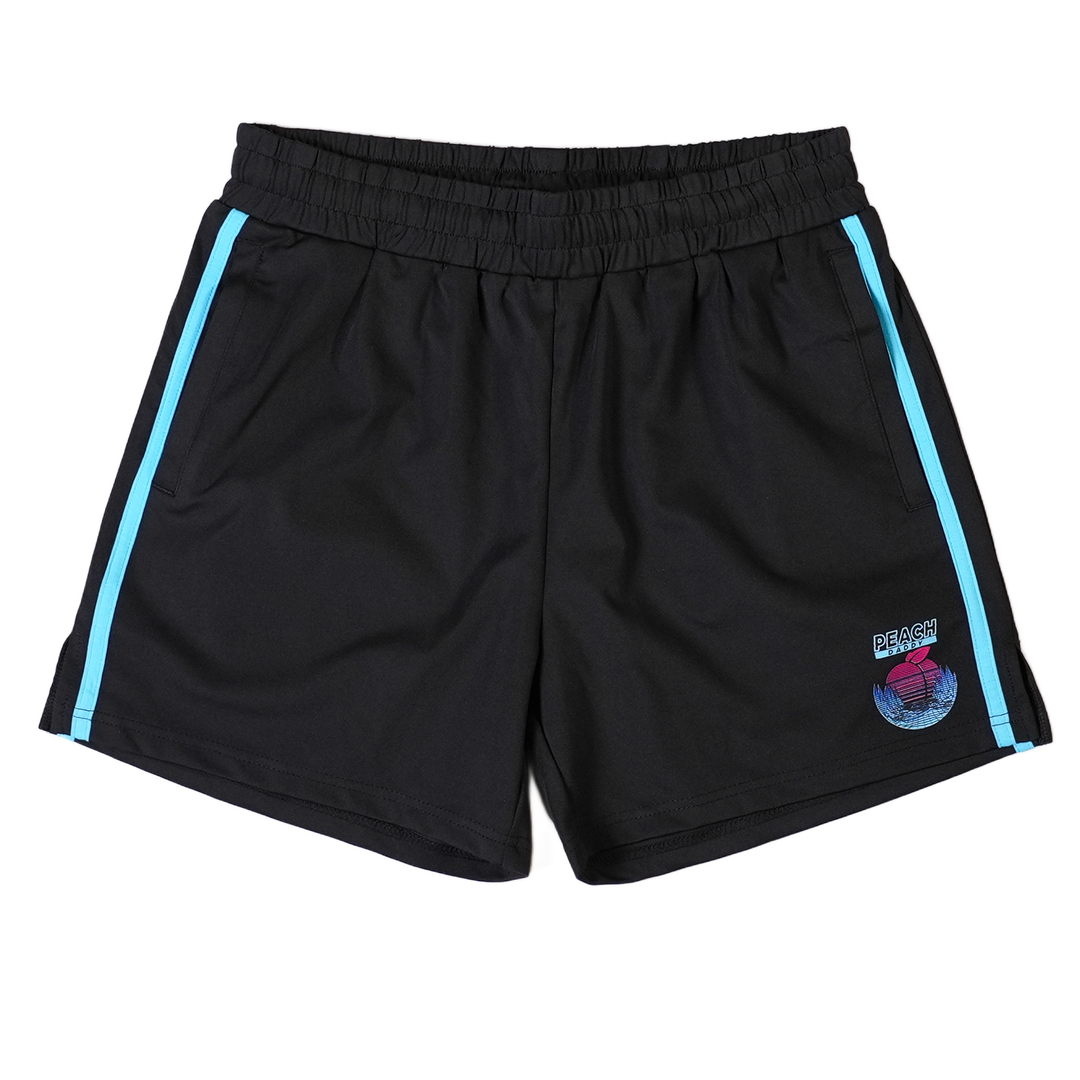 Peach Daddy (NEON BLUE) Bodybuilding Shorts