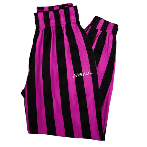 DUMP COVER 2.0 (PINK STRIPED Parachute Pants)