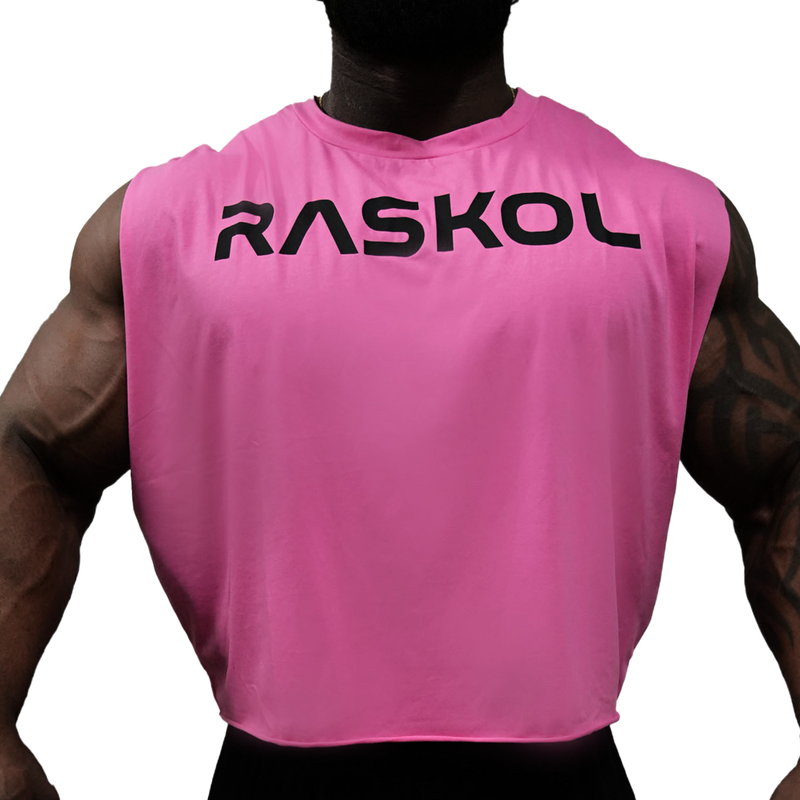 RASKOL Retro Cutoff Tank Top (PINK) – Raskol Apparel