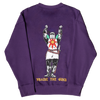 Praise The Guns (Royal Purple Comfy Crewneck)