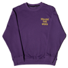 Praise The Guns (Royal Purple Comfy Crewneck)