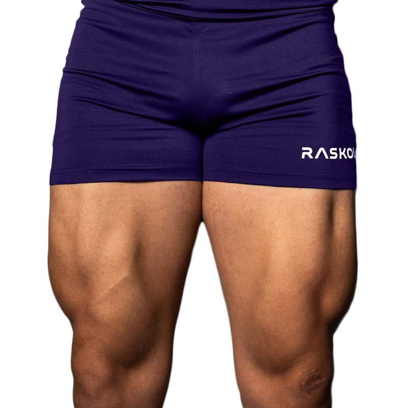 RASKOL PURPLE Bodybuilding Compression Shorts