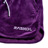 RASKOL Purple Velour Shorts (LIMITED EDITION)