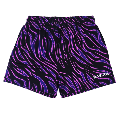 NEON PURPLE ZEBRA APEX Bodybuilding Shorts – Raskol Apparel