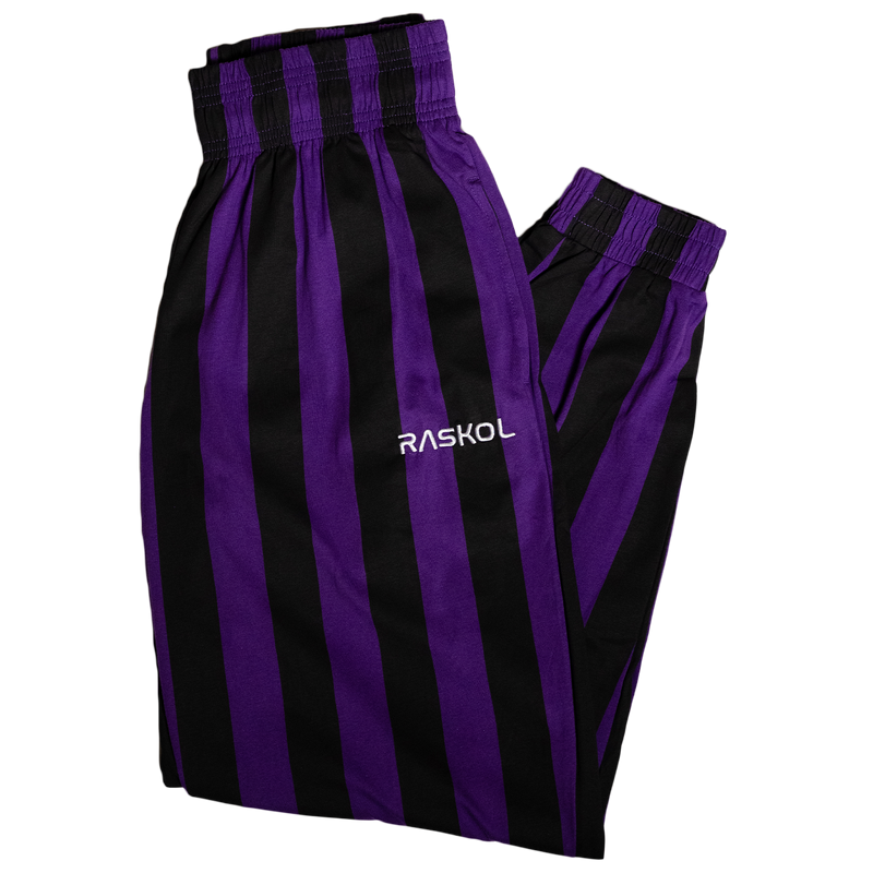 DUMP COVER 2.0 (PURPLE STRIPED Parachute Pants)