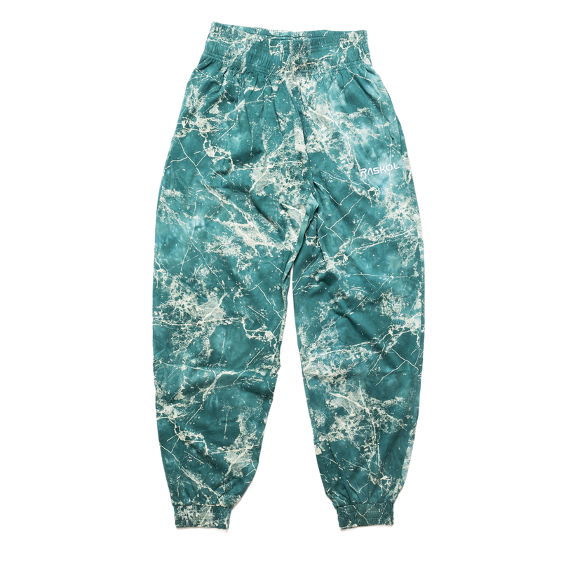 DUMP COVER 2.0 (GREEN NEBULA Parachute Pants)