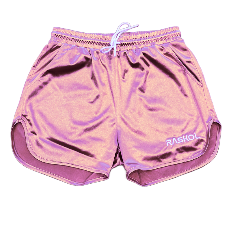 RASKOL ROSE PINK SILK SHORTS (LIMITED EDITION)