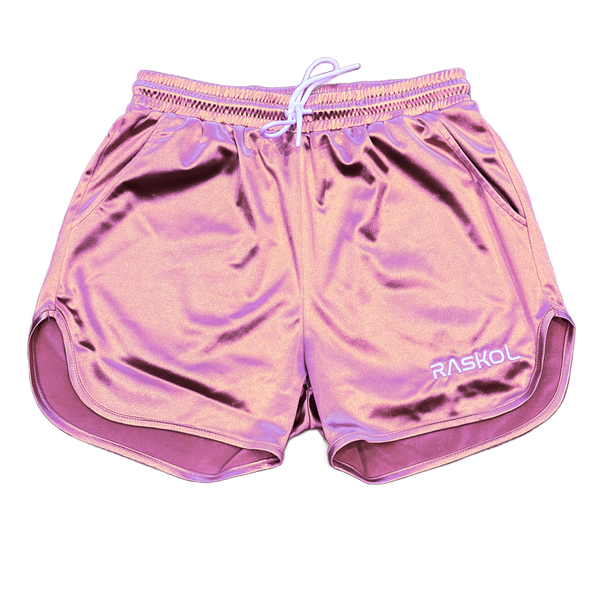 RASKOL ROSE PINK SILK SHORTS (LIMITED EDITION) – Raskol Apparel