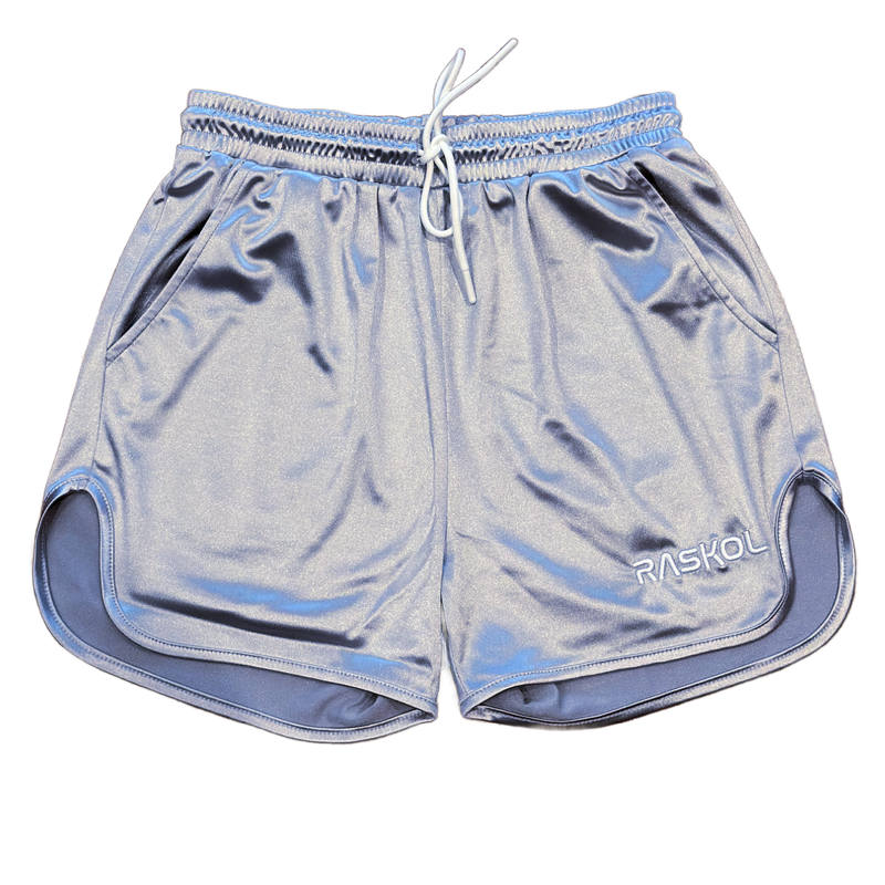 RASKOL SILVER SILK SHORTS (LIMITED EDITION)