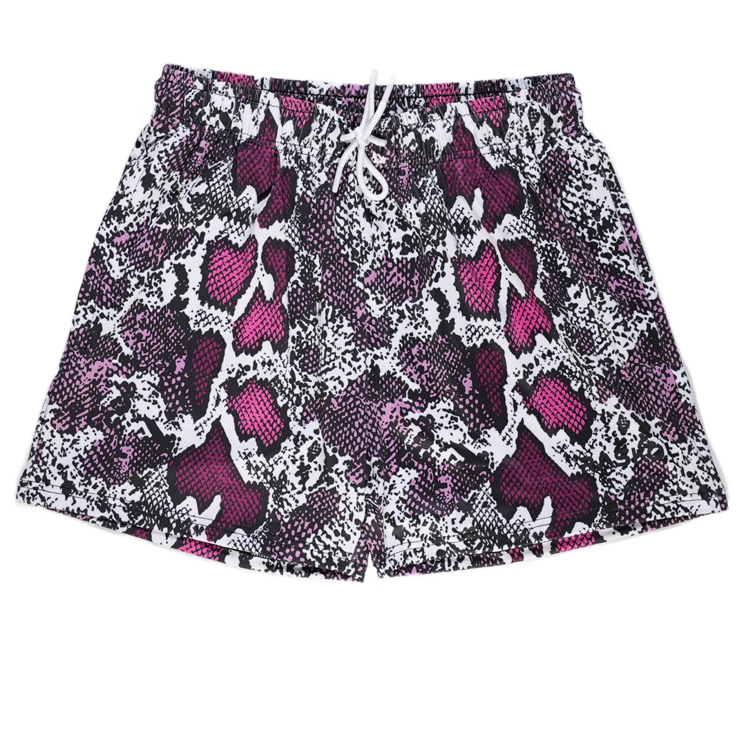 WHITE SNAKE APEX Bodybuilding Shorts