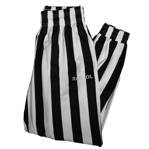 DUMP COVER 2.0 (WHITE STRIPED Parachute Pants)