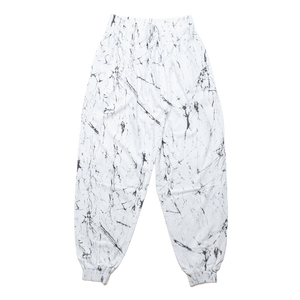 DUMP COVER 2.0 (WHITE STRIPED Parachute Pants)