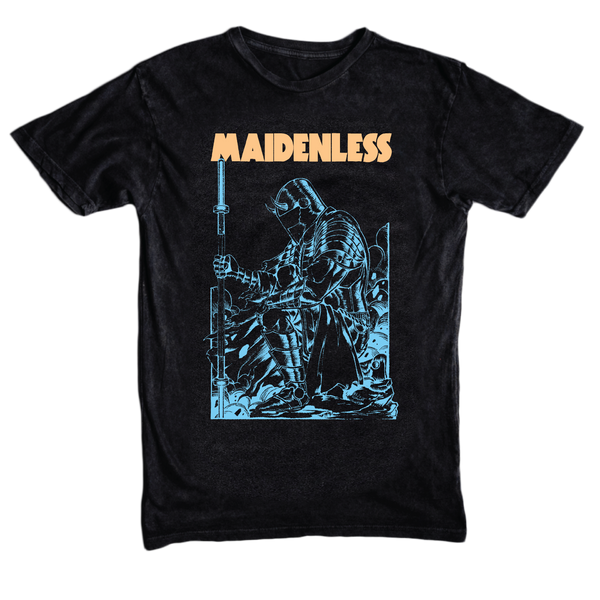 MAIDENLESS (NEON BLUE VINTAGE BLACK LIMITED EDITION) – Raskol Apparel