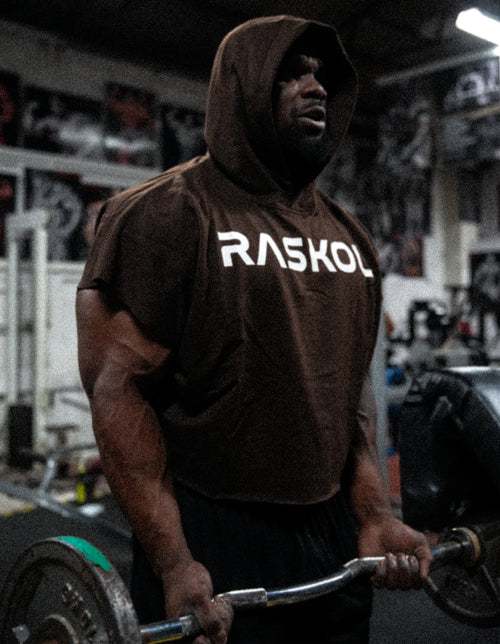 CHESTNUT BROWN HOODWING (Premium Lifting Hoodie)