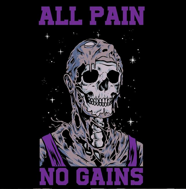 All Pain. No Gains (PREMIUM OVERSIZED TEE) – Raskol Apparel