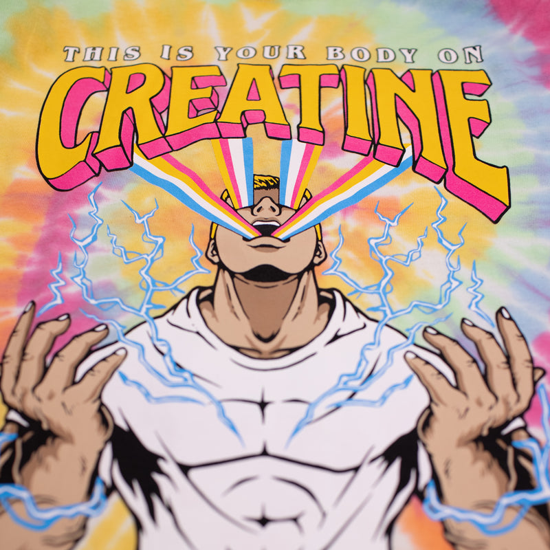 Your Body On Creatine (Limited Edition Tie Dye Longsleeve)