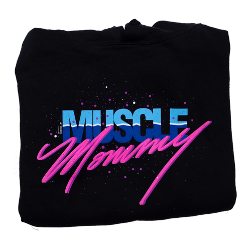 Muscle Mommy (Women's Crop HOODIE)