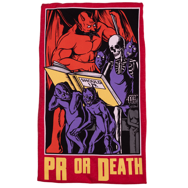 PR or Death (Blood Red Limited Edition) *Fitted Tee*