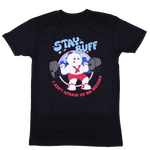 Stay BUFF (I Ain't Afraid Of No Weights)  *Black Fitted Tee*